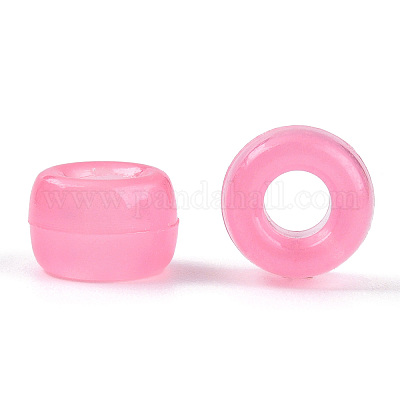 Transparent & Luminous Plastic Beads&nbsp;KY-T025-01-H06-1