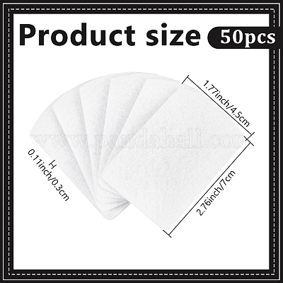 50pcs Polyester Perfume Pads&nbsp;DIY-WR0003-81-1