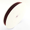 1 inch Single Face Velvet Ribbon, Dark Red, 1 inch(25.4mm), about 25yards/roll(22.86m/roll)