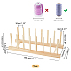 16 Spools Solid Wood Thread Rack&nbsp;ODIS-WH0025-50-4