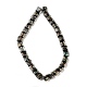 Handmade Dichroic Foil Glass Beads Strands&nbsp;DICH-U001-07H-2