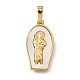 Brass Shell Pendants&nbsp;KK-D328-01G-E-1