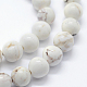Natural Magnesite Beads Strands&nbsp;G-I199-27-6mm-3