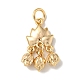 Brass Pendants&nbsp;KK-K378-10G-1