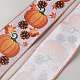 Thanksgiving Day Polyester Printed Pumpkin Ribbons&nbsp;SRIB-WH20020-001B-1