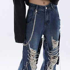 1Pc Stainless Steel Barbed Wire Trousers Chains&nbsp;AJEW-DC0002-18