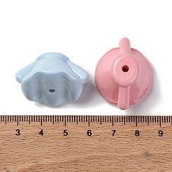 Baking Paint Opaque Acrylic Beads&nbsp;MACR-F080-21