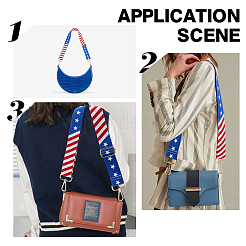 Polyester Adjustable Bag Strap&nbsp;FIND-WH0070-13A