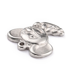 Non-Tarnish 304 Stainless Steel Pendants&nbsp;STAS-O145-38P