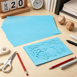 Rectangle Cardstock Paper&nbsp;OFST-WH0004-184B