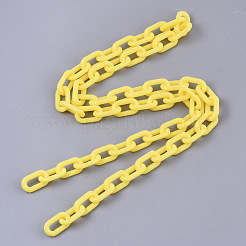 Opaque Acrylic Cable Chains&nbsp;X-SACR-N010-002K