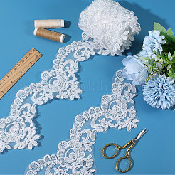 3 Yards Polyester Lace Ribbons&nbsp;SRIB-GF0001-59