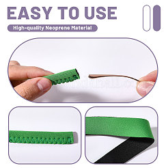 18Pcs 6 Colors Polyester & Synthetic Rubber Anti-slip Adjustable Eyeglass Lanyard&nbsp;AJEW-CA0005-45