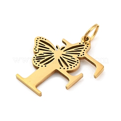 Ion Plating(IP) 201 Stainless Steel Pendants&nbsp;STAS-N103-184G-F