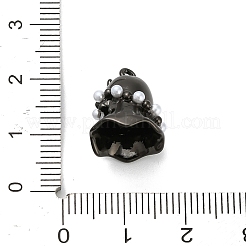 Halloween Brass Enamel Pendants&nbsp;KK-F915-05B