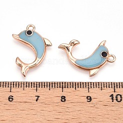 Alloy Enamel Pendants&nbsp;ENAM-T022-05A