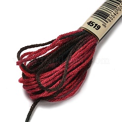 10 Skeins 6-Ply Polyester Embroidery Floss&nbsp;OCOR-K006-A05