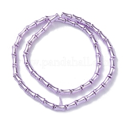 Electroplate Glass Beads Strands&nbsp;EGLA-Q128-13B