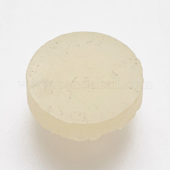 Resin Imitation Druzy Quartz Cabochons&nbsp;RESI-E013-03K-10mm