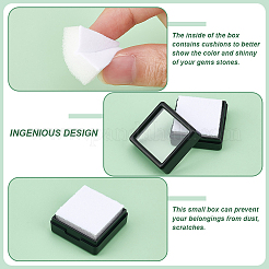 Plastic Loose Diamond Storage Boxes&nbsp;CON-WH0089-72B