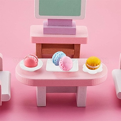 2Sets DIY Plastic Miniature Tableware Plate Dishes Set&nbsp;AJEW-YW0001-44