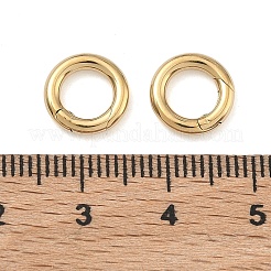 304 Stainless Steel Spring Gate Rings&nbsp;STAS-L022-579G