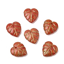 Painted Glass Beads Strands&nbsp;GLAA-Z021-07D