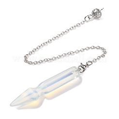 Opalite Pointed Dowsing Pendulums&nbsp;G-Q184-04F-P
