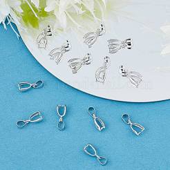 120Pcs Brass Ice Pick Pinch Bails&nbsp;FIND-SC0003-01P