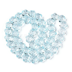 Transparency Glass Beads Strands&nbsp;GLAA-T023-12D