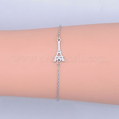 Tarnish Resistant 201 Stainless Steel Link Bracelets&nbsp;BJEW-T011-JN508-1
