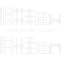 10 Sheets 5 Styles Double Sided Adhesive EVA Foam Sheets&nbsp;AJEW-SP0002-63B