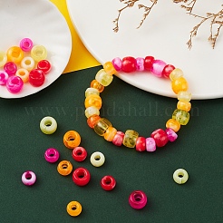 8 Style Acrylic European Beads&nbsp;MACR-YW0001-59B