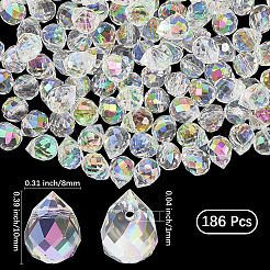 2 Strands Electroplate Glass Beads Strands&nbsp;EGLA-PA0001-01C