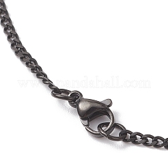 2.5MM 304 Stainless Steel Twisted Chain Necklaces for Women Men&nbsp;NJEW-JN05819-02