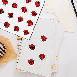 8 Sheets Plastic Waterproof Self-Adhesive Picture Stickers&nbsp;DIY-WH0428-040