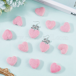 12Pcs Heart Wool Needle Felting Decoration&nbsp;DIY-SC0030-14A