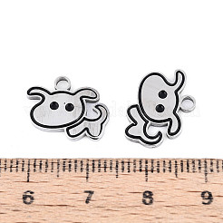 304 Stainless Steel with Enamel Pendants&nbsp;STAS-T073-24P