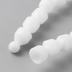 Plastic Action Figure Movable Skeleton&nbsp;AJEW-WH0016-24