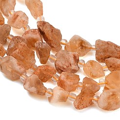 Raw Rough Heated Natural Citrine Beads Strands&nbsp;GG-CBA0B77-A11-01