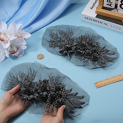3D Flower Lace Appliques&nbsp;DIY-WH0430-459A