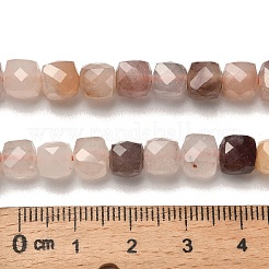 Natural Violet Strawberry Quartz Beads Strands&nbsp;G-H078-C08-01
