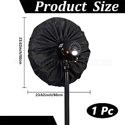 Polyester Wall Mounted Electric Fan Dust Cover&nbsp;AJEW-WH20010-65B