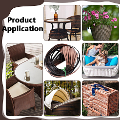 1Bundle Plastic Wicker Strips&nbsp;AJEW-BC0010-22B