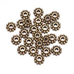 Gear Tibetan Style Alloy Spacer Beads&nbsp;MAB145-NF