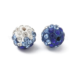 Handmade Polymer Clay Rhinestone Beads&nbsp;RB-CBAFAF8-01F