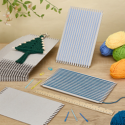24Pcs Cardboard Weaving Looms&nbsp;FIND-FG0005-19