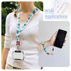 1 Set Polyester Mobile Straps&nbsp;HJEW-TA0001-40C