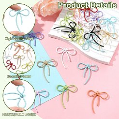 30Pcs 15 Colors Spray Painted Alloy Pendants&nbsp;FIND-CJ0004-23