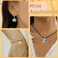 30Pcs 6 Styles Halloween Themes Alloy Pendants&nbsp;FIND-CJ0005-47